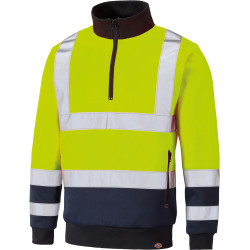Dickies Sweat HI-VIS col camionneur
