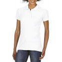 Gildan Polo Femme Softstyle Double Piqu�