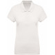 Kariban Ladies� organic piqu� short-sleeved polo shirt