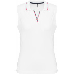 Kariban Polo sans manches femme