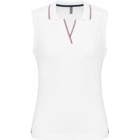 Kariban Polo sans manches femme