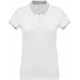 Kariban Polo piqu� bicolore femme