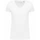 Kariban Ladies´ Supima� V-neck short sleeve t-shirt