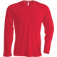 Kariban Men´s long-sleeved V-neck T-shirt