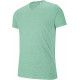 Kariban Men´s V-neck short-sleeved melange T-shirt