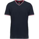 Kariban Men´s piqu� knit V-neck T-shirt