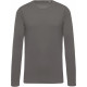 Kariban Men´s organic cotton crew neck long-sleeved T-shirt