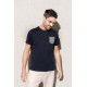 Kariban Organic cotton T-shirt with pocket detail