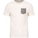 Kariban Organic cotton T-shirt with pocket detail
