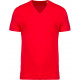 Kariban T-shirt coton bio col V homme