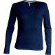 Kariban Ladies´ long-sleeved V-neck T-shirt