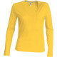 Kariban Ladies´ long-sleeved V-neck T-shirt