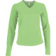 Kariban T-SHIRT COL V MANCHES LONGUES FEMME