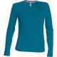Kariban Ladies´ long-sleeved V-neck T-shirt