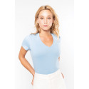Kariban Ladies´ short-sleeved V-neck T-shirt