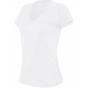 Kariban Ladies´ V-neck short-sleeved melange T-shirt