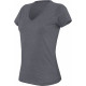 Kariban Ladies´ V-neck short-sleeved melange T-shirt