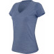 Kariban Ladies´ V-neck short-sleeved melange T-shirt