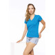 Kariban Ladies´ short-sleeved V-neck T-shirt