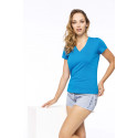 Kariban Ladies´ short-sleeved V-neck T-shirt
