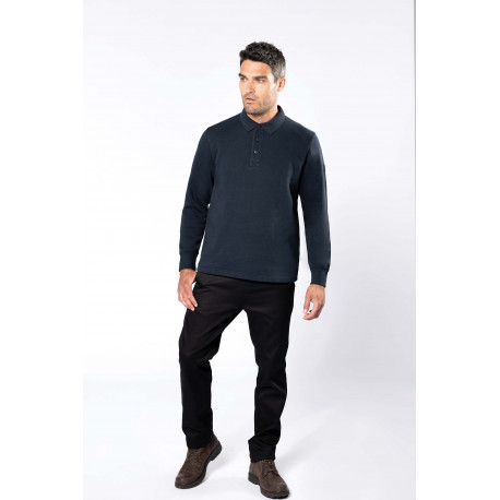 Kariban Sweat-shirt col polo