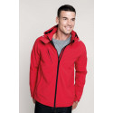 Kariban Men´s detachable hooded softshell jacket