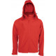Kariban Men´s detachable hooded softshell jacket