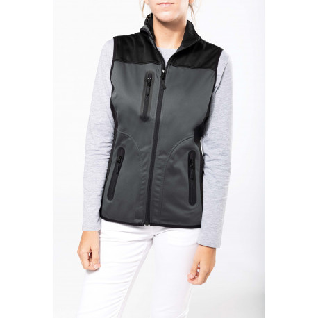 Kariban BODYWARMER SOFTSHELL BICOLORE FEMME