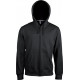 Kariban Men´s full zip hooded sweatshirt