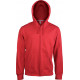 Kariban Men´s full zip hooded sweatshirt