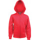 Kariban Kids´ full zip hooded sweatshirt