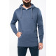 Kariban Men´s melange hooded sweatshirt