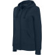 Kariban Ladies´ full zip hooded sweatshirt