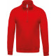Kariban Zip neck sweatshirt
