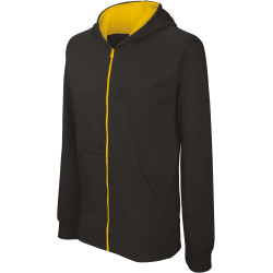 Kariban Kids� full zip hooded sweatshirt