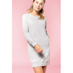 Kariban Organic fleece lounge dress