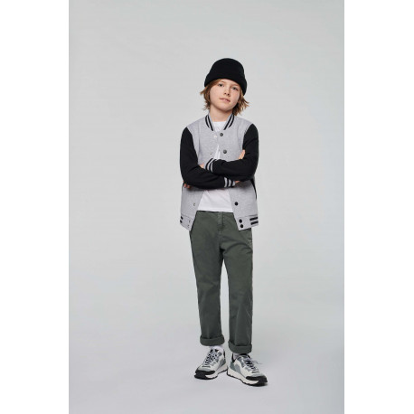 Kariban Blouson molleton teddy enfant