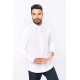 Kariban Chemise popeline manches longues homme