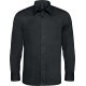 Kariban Long-sleeved cotton/elastane shirt