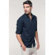 Kariban Chemise lin et coton manches longues homme