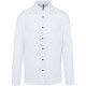 Kariban Chemise lin et coton manches longues homme