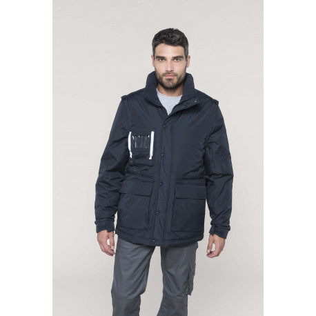 Kariban PARKA WORKWEAR MANCHES AMOVIBLES