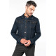 Kariban Blouson denim non doubl� homme