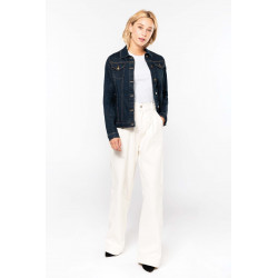 Kariban Blouson denim non doubl� femme