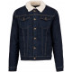 Kariban Men�s sherpa-lined denim jacket