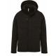 Kariban Men´s hooded softshell lined parka