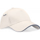 Beechfield Casquette homme Ultimate � 5 panneaux sandwich contrast�