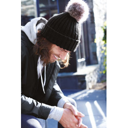 Beechfield BONNET AVEC POMPON