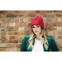 Beechfield BONNET � POMPON PATCH SNOWSTAR�