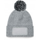 Beechfield BONNET � POMPON PATCH SNOWSTAR�